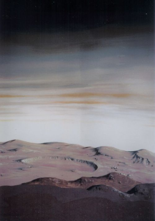 מוזיאון המדע ירושלים, 2005, 200 ס"מ על 200 ס"מ.