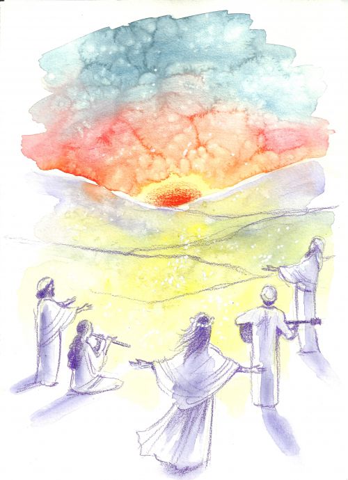 2012, טכניקה מעורבת על נייר,  ניתן לרכישה כהדפס בחנות