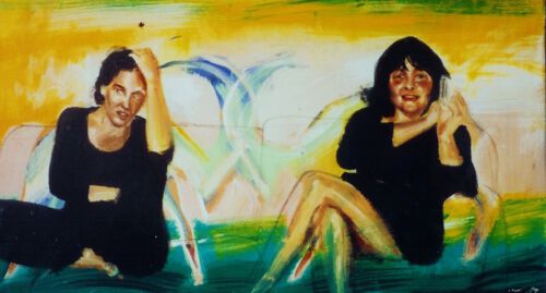 אקריליק על בד, 2002, 60 סמ על 110 סמ